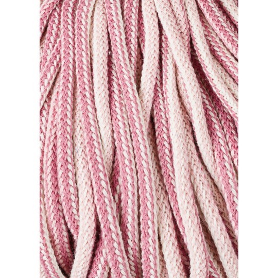 Хлопковый шнур для вязания Bobbiny Magic Pink 5мм