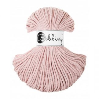 Бавовняний шнур Bobbiny Pastel pink 3мм